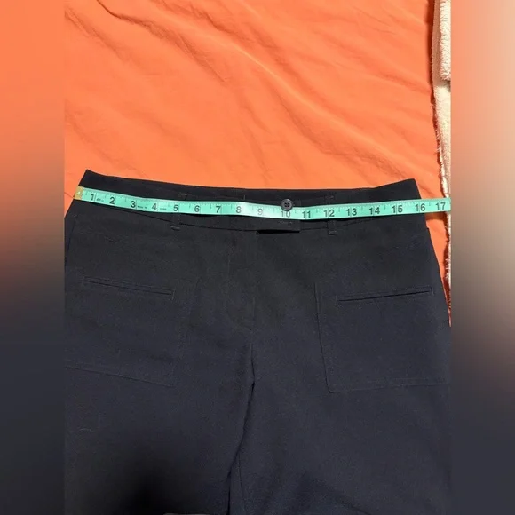 SOLD Suzy Shier Elegant Black Women's Pants Wide Leg in size 7/8 - Picture 5 of 6